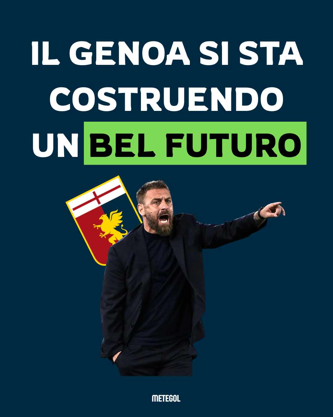 Il Genoa sta costruendo il suo futuro