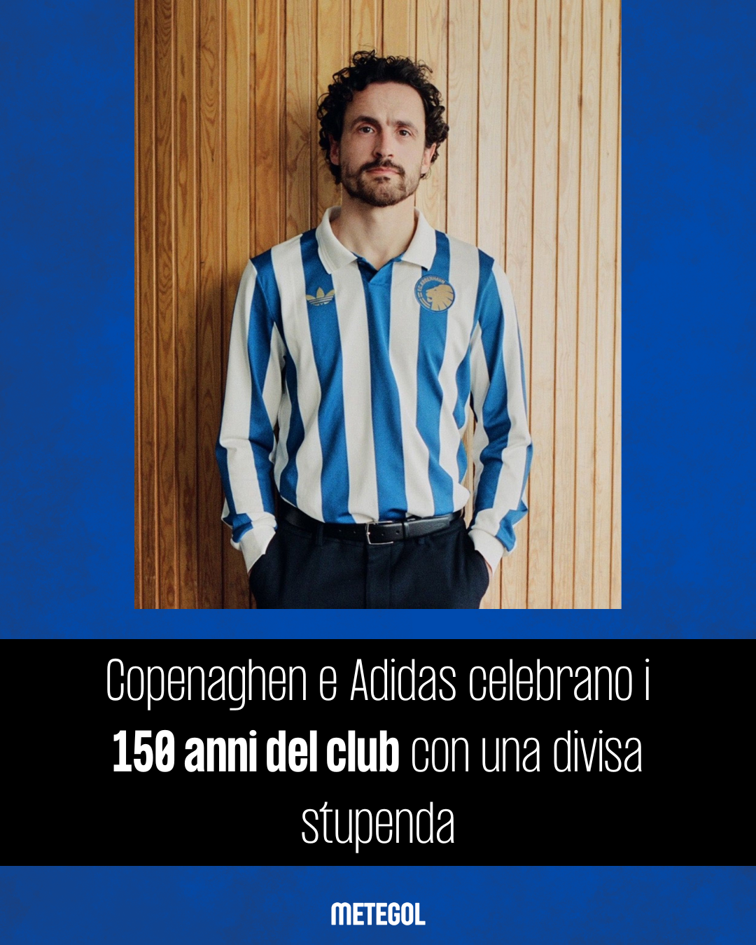 Copenaghen x Adidas: la divisa speciale per i 150 anni del KB