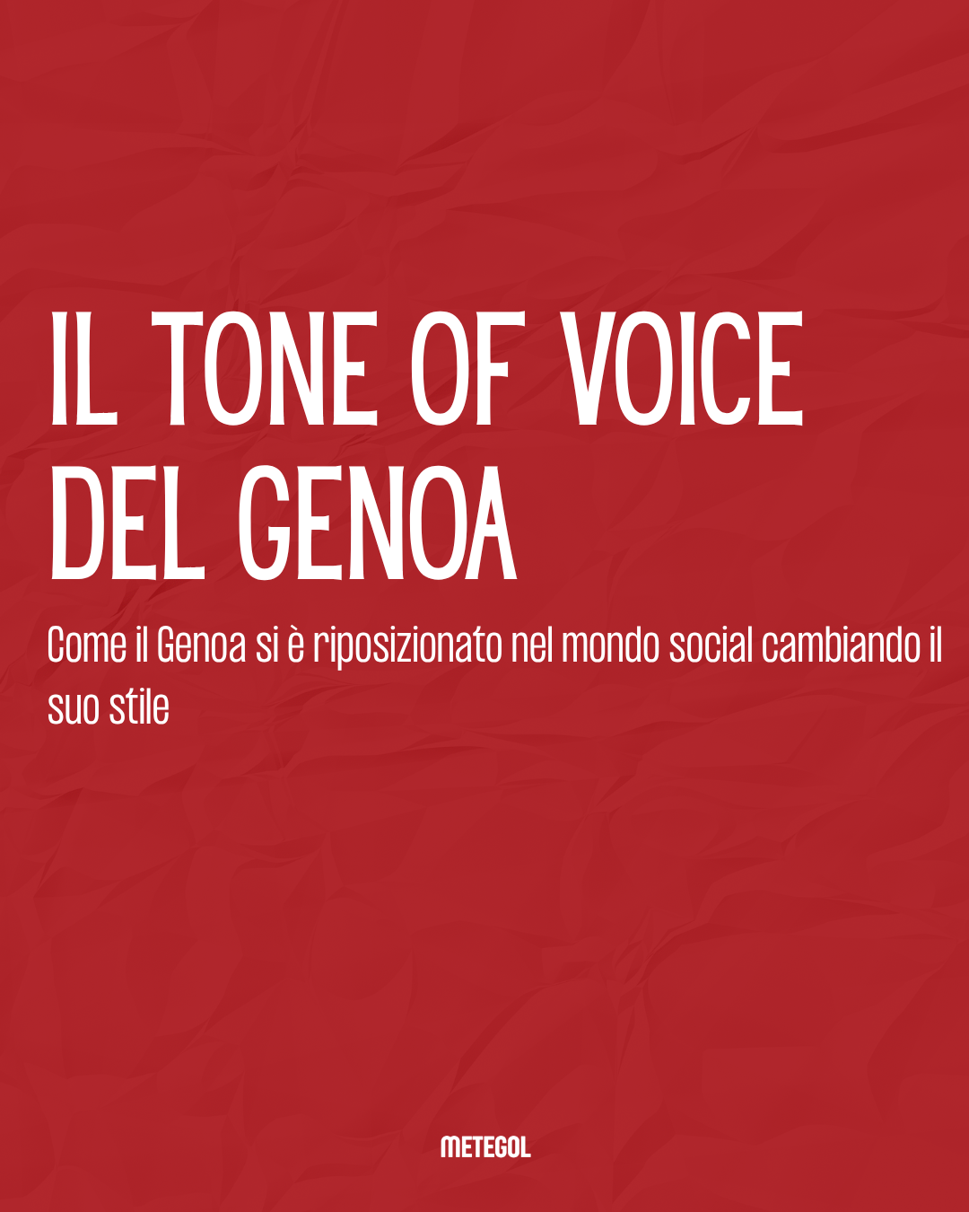 Il tone of voice del Genoa: come il Grifone ha cambiato stile sui social