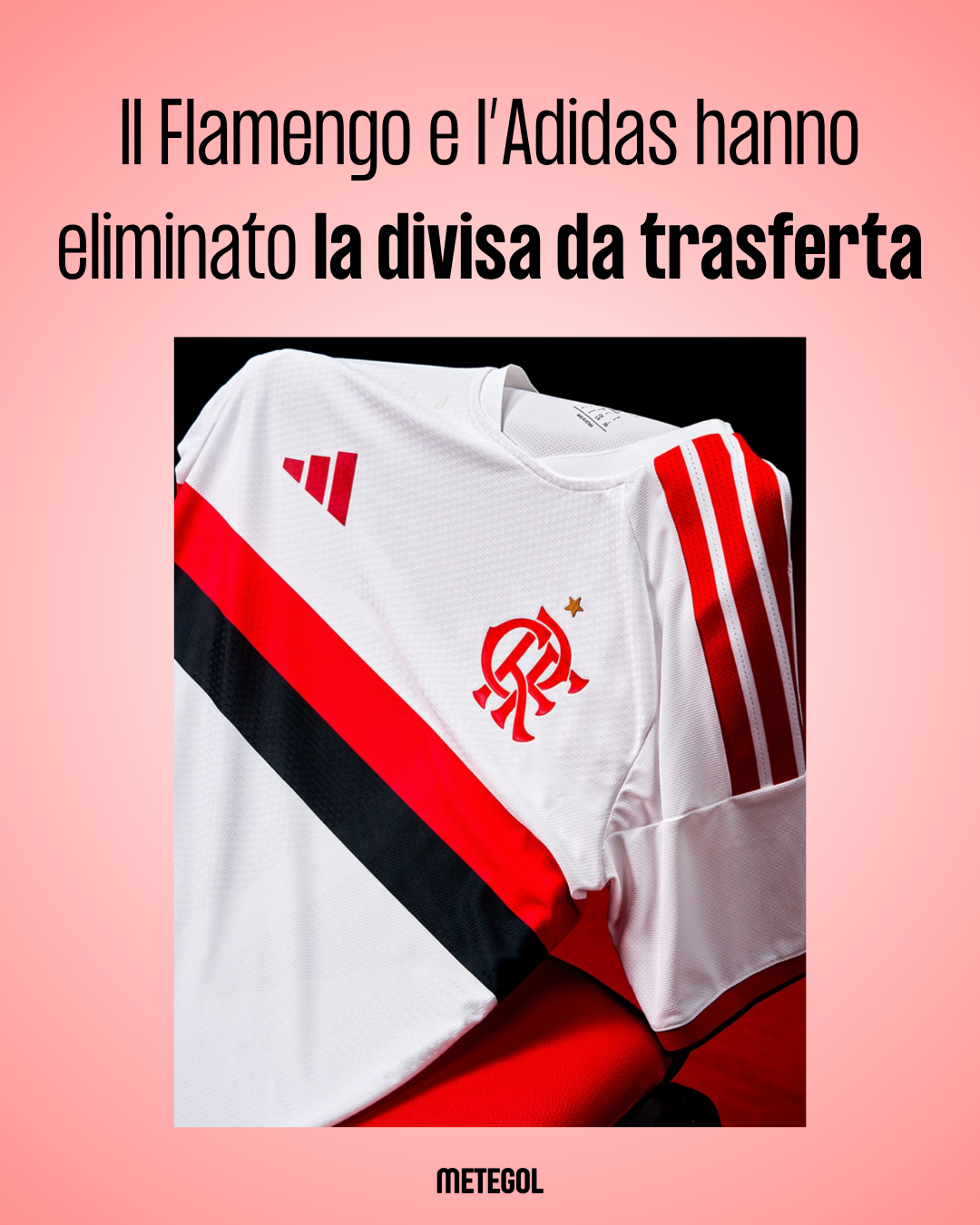 Flamengo x Adidas: la nuova maglia dei rubro-negros
